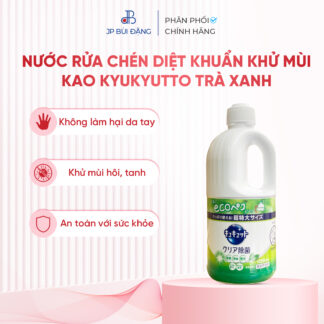 Nước rửa bát Kao 1250ml hương Trà xanh