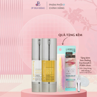 Combo Siêu Tinh Chất Vi Kim Giảm Thâm Nám Fractional CC | Serum C - Serum CX4a