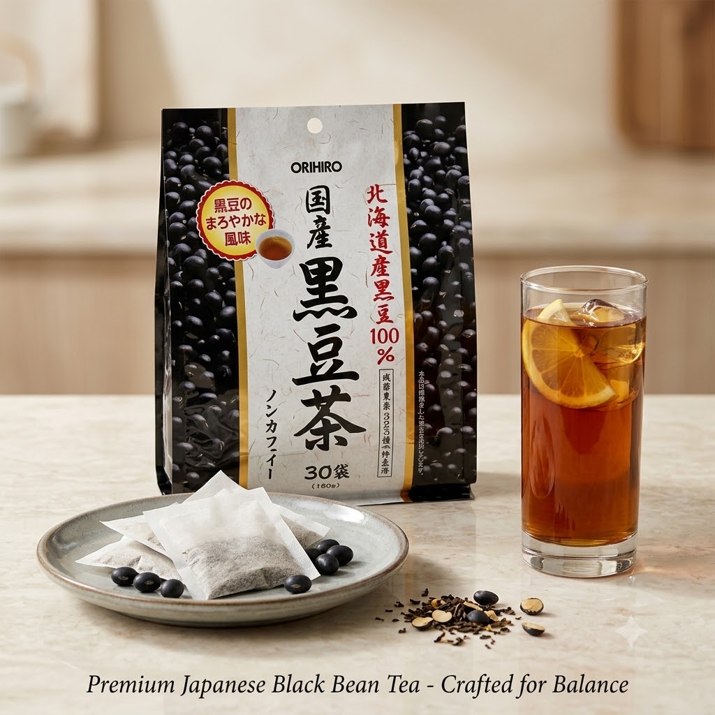 Trà Đậu Đen Orihiro Nhật Bản 180g - Ảnh 2
