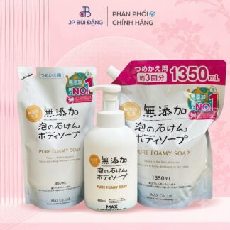 Sữa Tắm Tạo Bọt MAX Pure Foamy Soap Nhật Bản