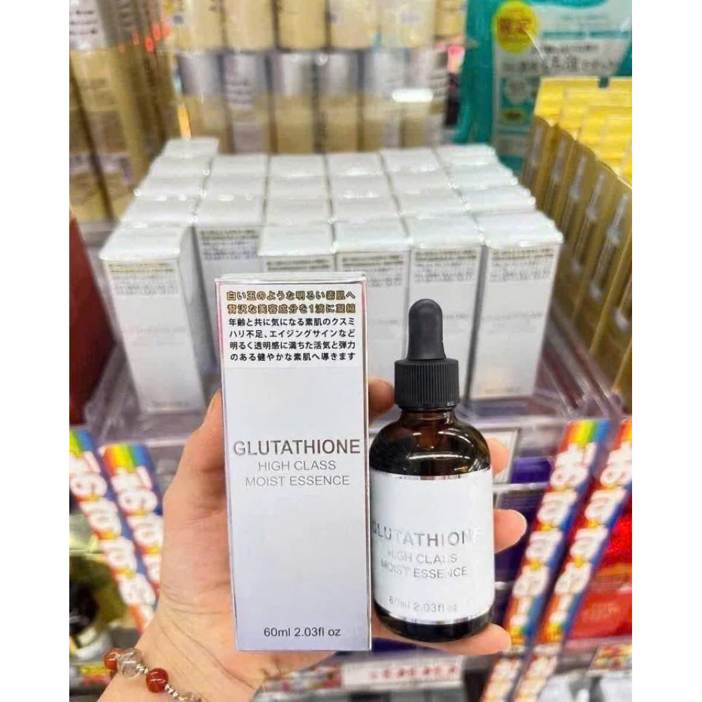 Tinh Chất Dưỡng Ẩm Glutathione High Class Moist Essence 60ml Nhật Bản - Cấp Ẩm Chuyên Sâu, Da Căng Bóng Mịn Màng - Ảnh 4